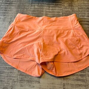 Lululemon speed up 4 inch shorts